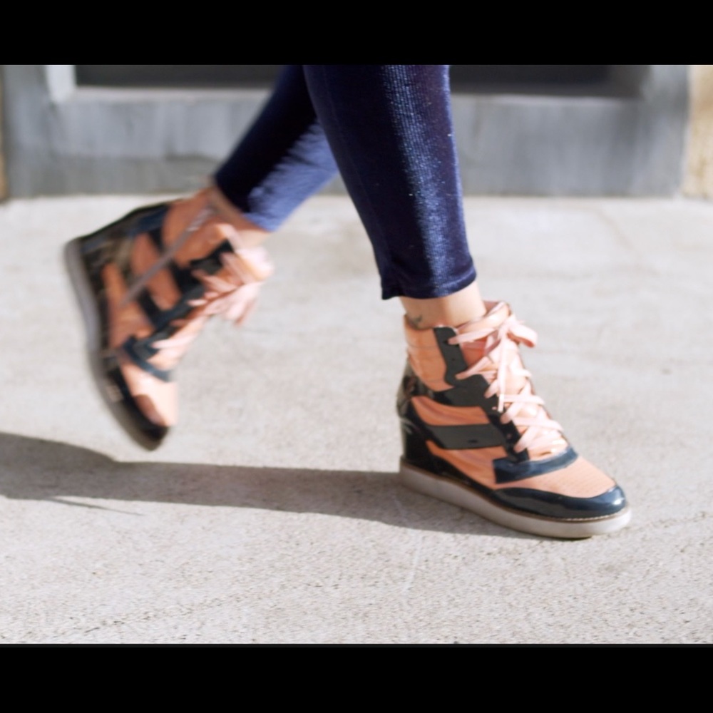 Jeffrey Campbell wedge sneakers